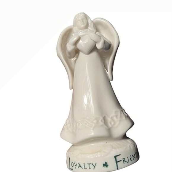 Vintage Russ Berrie Irish Porcelain Angel - Picture 1 of 7